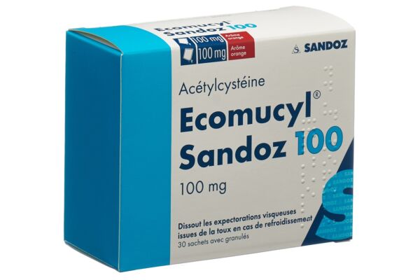 Ecomucyl Sandoz Gran 100 mg Btl 30 Stk