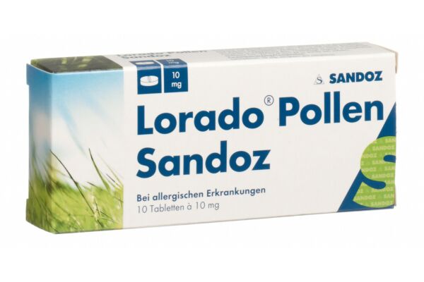 Lorado Pollen Sandoz cpr 10 mg 10 pce