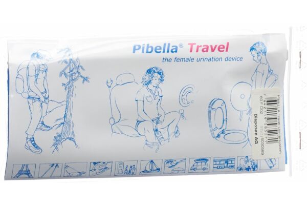 Pibella Travel Uriniersystem Frauen Pink