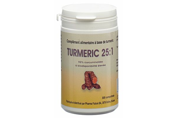 PharmaFutura TURMERIC 25:1 Tabl 250 mg Ds 300 Stk