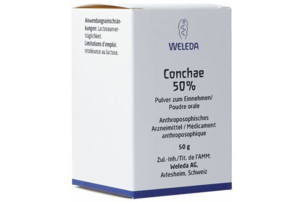 Weleda Conchae Plv 50 % 50 g