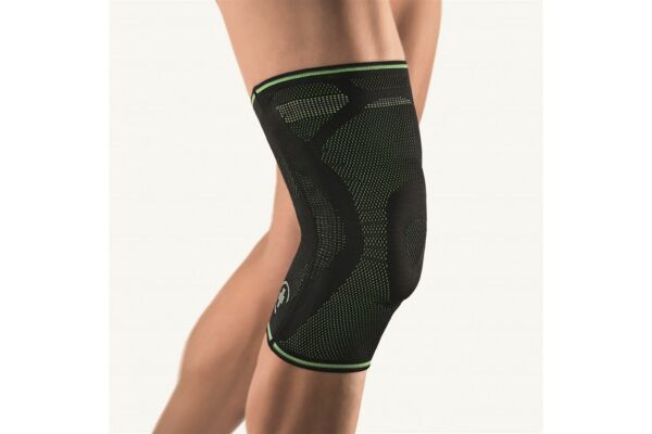 Bort StabiloGen sport bandage de genou 1 noir/vert