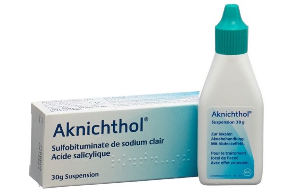 Aknichthol Susp Fl 30 g