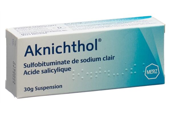 Aknichthol Susp Fl 30 g