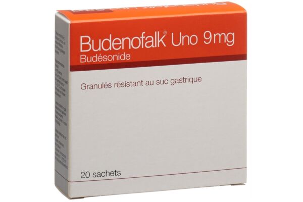 Budenofalk Uno gran 9 mg sach 20 pce