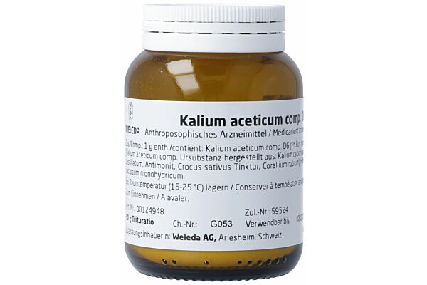 Weleda Kalium aceticum comp. Trit D 6 50 g