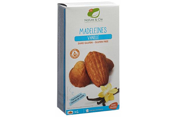 Nature & Cie Madeleines Vanille glutenfrei 6 x 25 g
