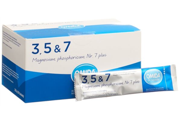 Omida Schüssler Nr7 Magnesium phosphoricum plus Plv Btl 30 Stk
