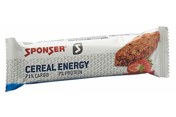 Sponser Cereal Energy Bar fraise 40 g