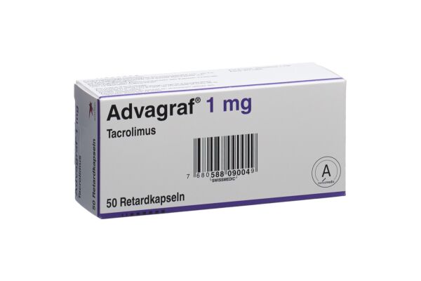 Advagraf Ret Kaps 1 mg 50 Stk