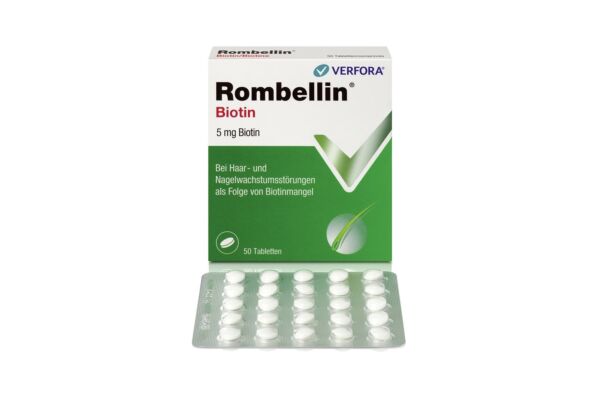 Rombellin Tabl 5 mg Biotin 50 Stk