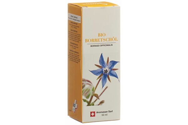 Aromasan huile végétale de bourrache bio 50 ml