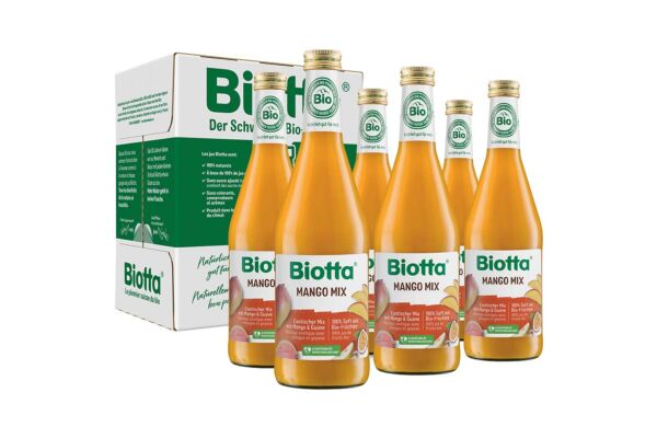 Biotta Mango Mix Bio 6 Fl 5 dl