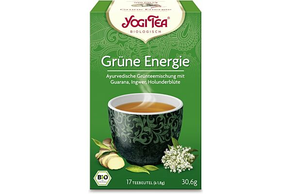 Yogi Tea Energie du Thé vert 17 x 1.8 g