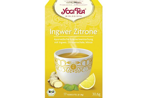 Acheter Thé Yogi Tea Gingembre Citronelle