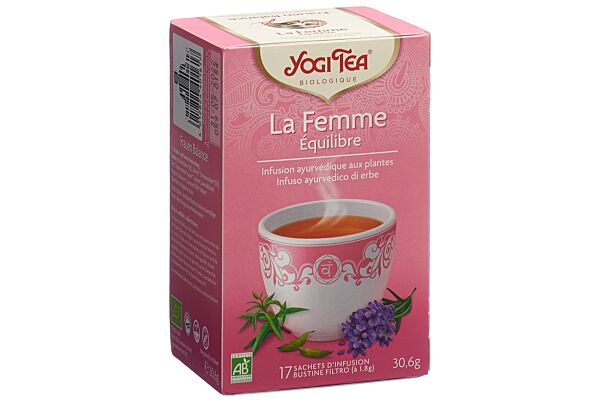 Yogi Tea La Femme équilibre 17 sach 1.8 g