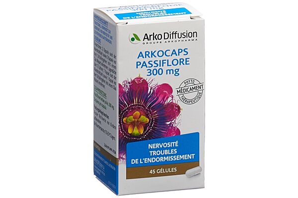 Arkocaps Passiflore caps 300 mg végétales bte 45 pce