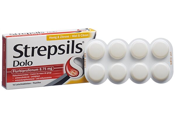 Strepsils Dolo cpr sucer 16 pce