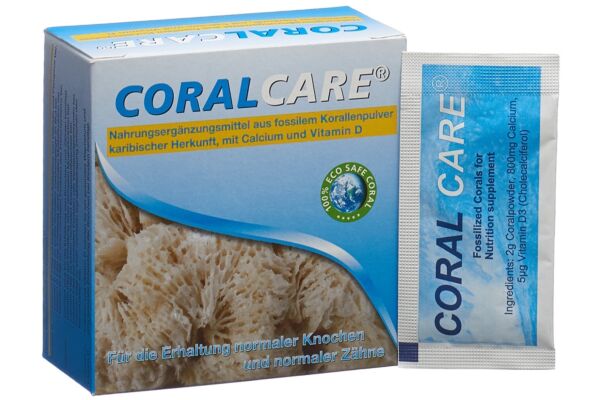 Coralcare Coralcalcium des Caraïbes + vitamine D3 sach 30 pce