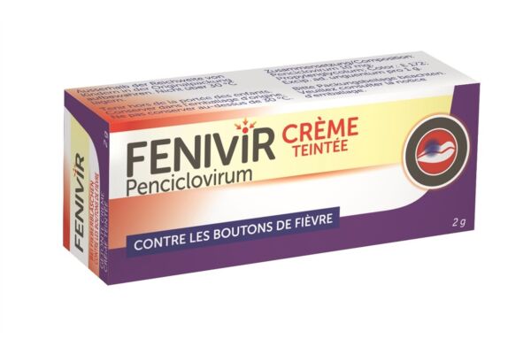 Fenivir crème teintée tb 2 g