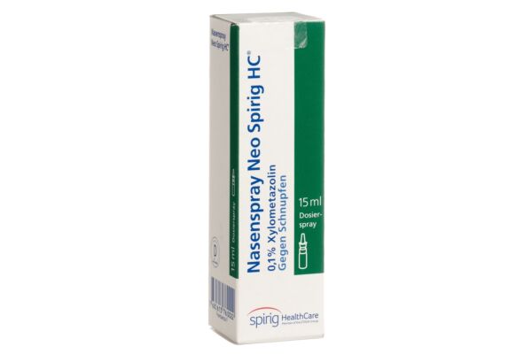 Spray nasal Neo Spirig HC 0.1 % spr dos 15 ml