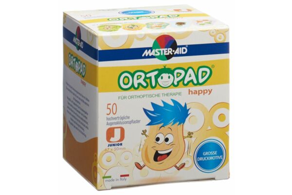 Ortopad happy emplâtre occlusif junior 50 pce