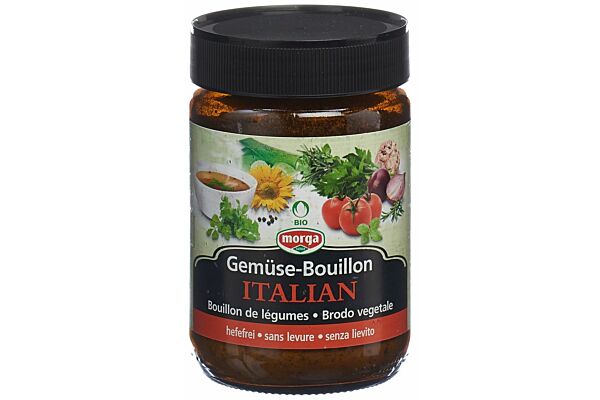 Morga Gemüse Bouillon hefefrei Italian Bio Knospe 200 g