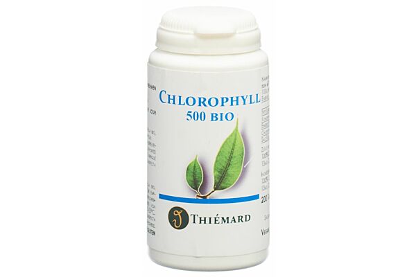 Thiémard Chlorophyll cpr 500 mg bio bte 200 pce