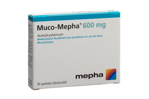 Muco-Mepha Gran 600 mg Btl 10 Stk