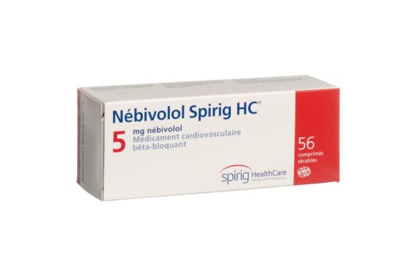 Nebivolol Spirig HC Tabl 5 mg 56 Stk