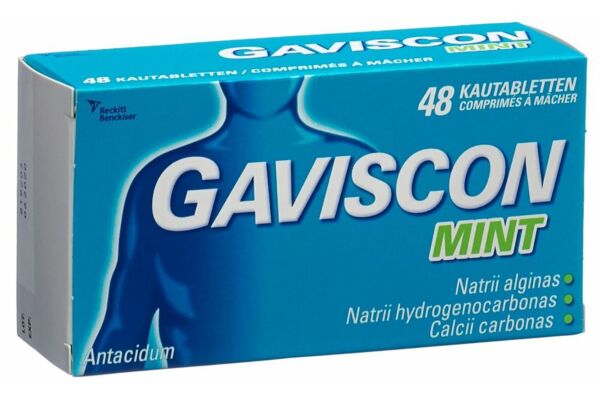 Gaviscon Kautabl Mint 48 Stk