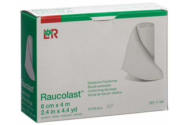Raucolast bande extensible 6cmx4m 20 pce