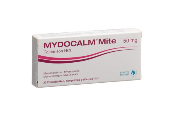 Mydocalm mite cpr pell 50 mg 30 pce