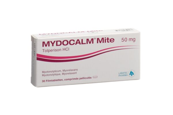 Mydocalm mite cpr pell 50 mg 30 pce