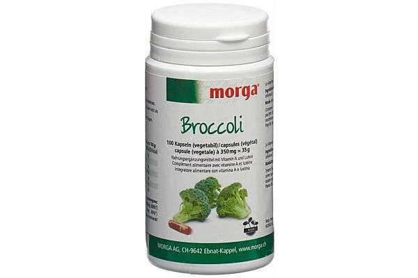 Morga brocoli capsules végétales 100 pce