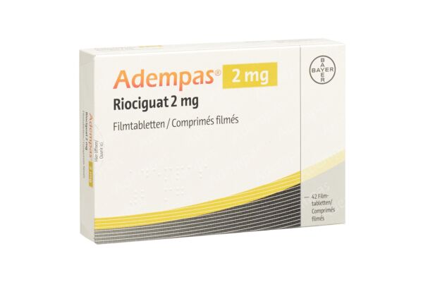 Adempas cpr pell 2 mg 42 pce