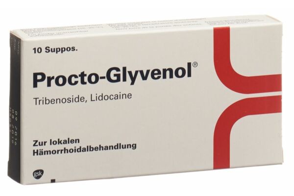 Procto-Glyvenol supp 400 mg 10 pce