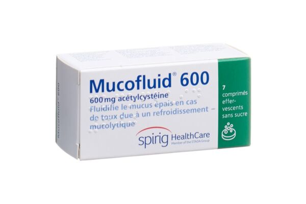 Mucofluid cpr eff 600 mg bte 7 pce