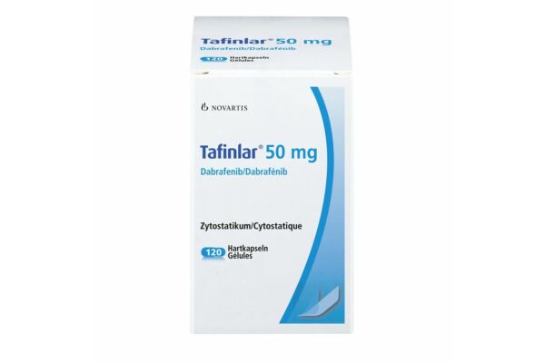 Tafinlar caps 50 mg bte 120 pce