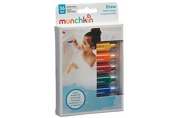 Munchkin Crayons pour le bain 5 pce
