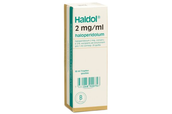 Haldol gouttes 2 mg/ml fl plast 30 ml