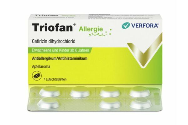 Triofan Allergie cpr sucer 7 pce
