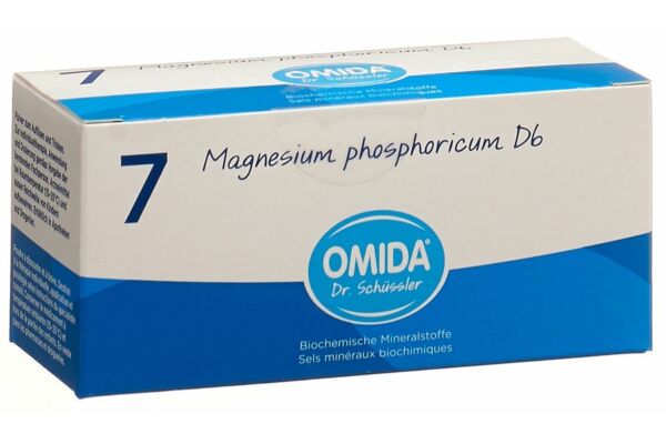 Omida Schüssler Nr7 Magnesium phosphoricum Plv D 6 Btl 12 Stk