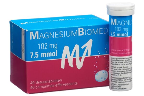 Magnesium Biomed Brausetabl 40 Stk