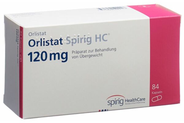 Orlistat Spirig HC Kaps 120 mg 84 Stk