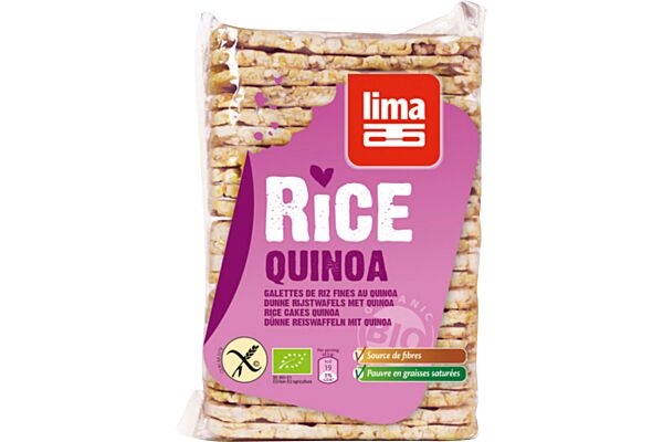 Lima Galettes de riz fines au quinoa 130 g