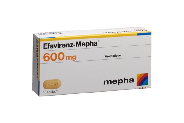 Efavirenz-Mepha Lactab 600 mg 30 Stk