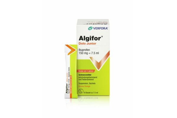 Algifor Dolo Junior Susp 150 mg/7.5ml 18 Btl 7.5 ml