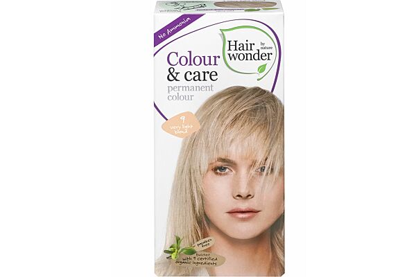Henna Hairwonder Colour & Care 9 sehr helles blond