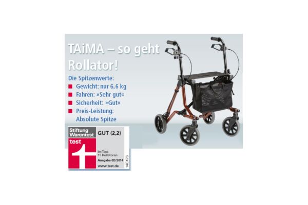 TAiMA M rollateur extra léger 6.5kg